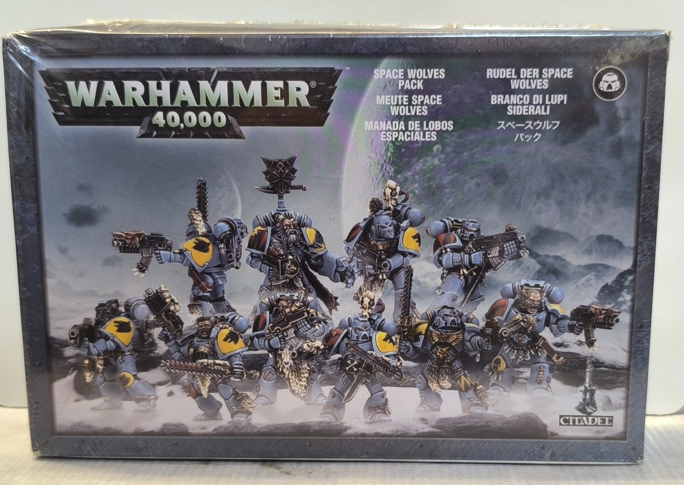 Space wolves pack in box
