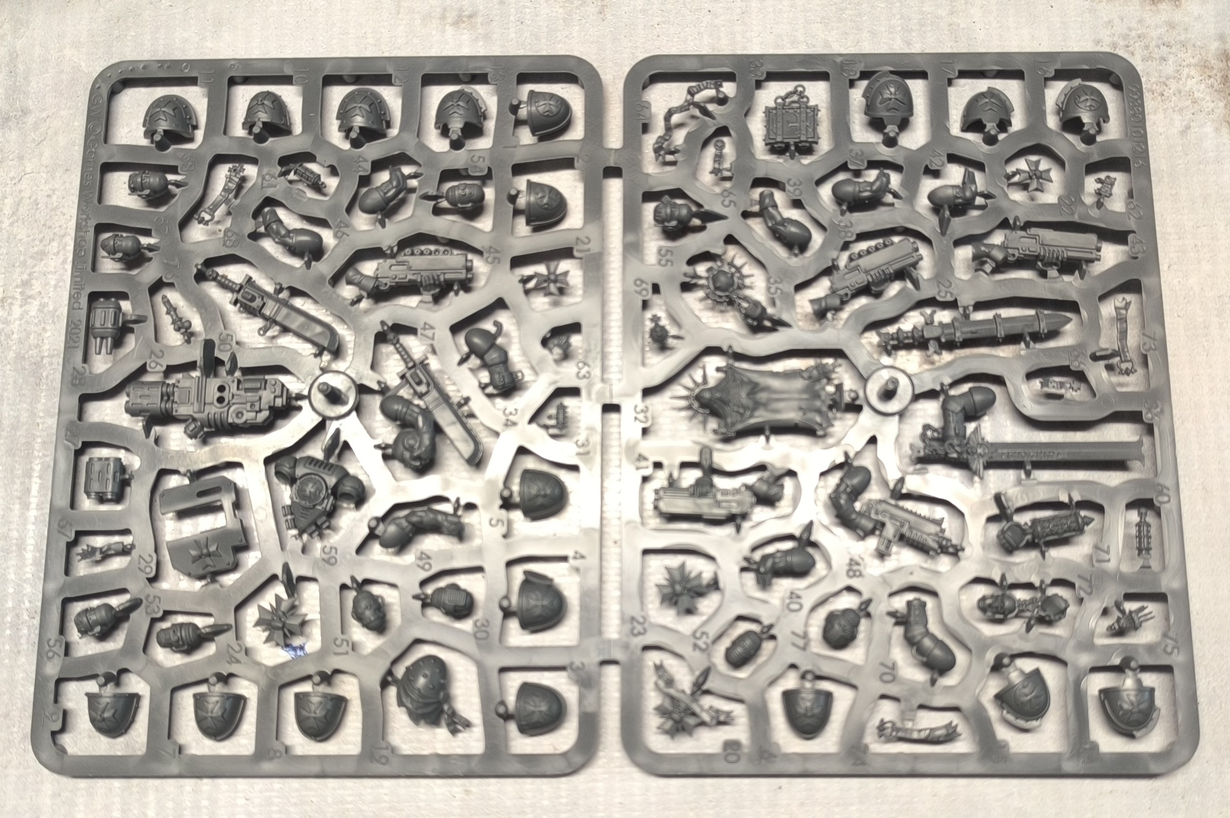 Primaris Crusader Squad on Sprue - no Box