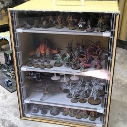 Army Box - Mdf and Acrylic Laser Cut - Diy Kit ( Models not included )